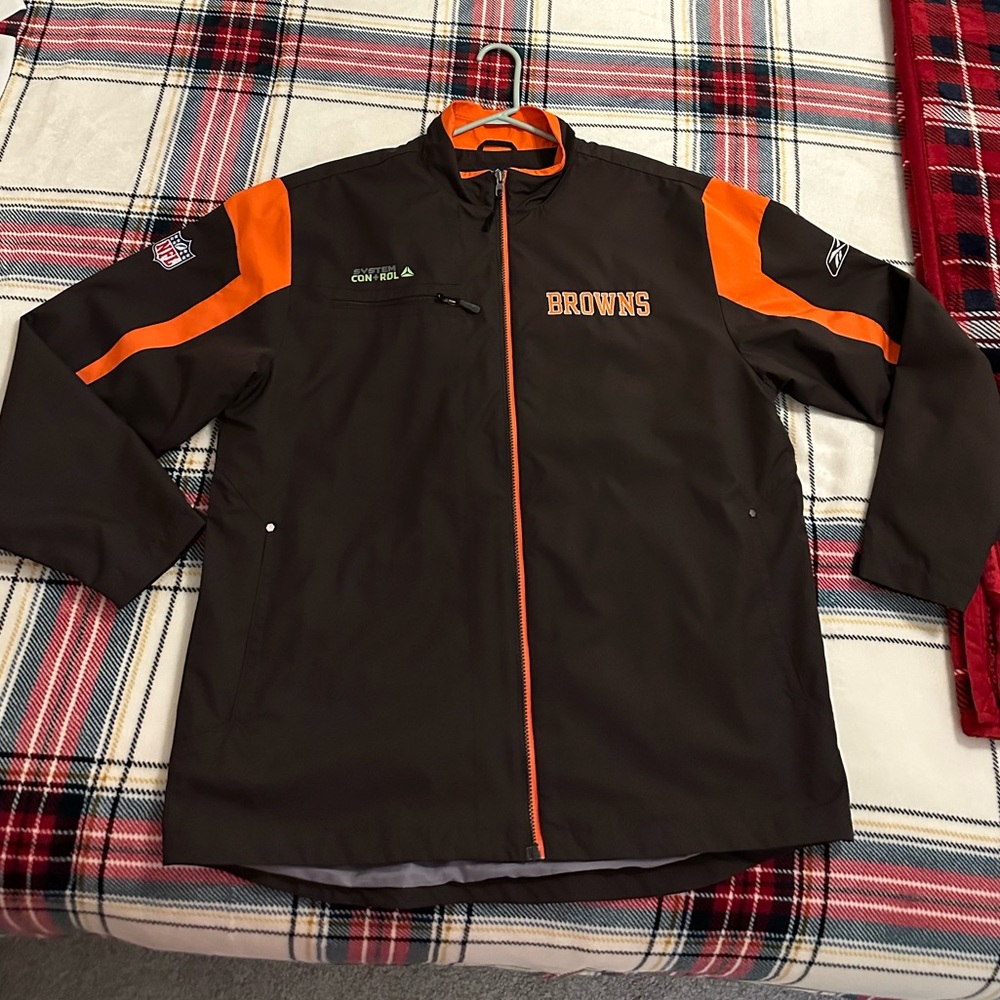 Reebok NFL Sideline - Cleveland Browns Windbreaker